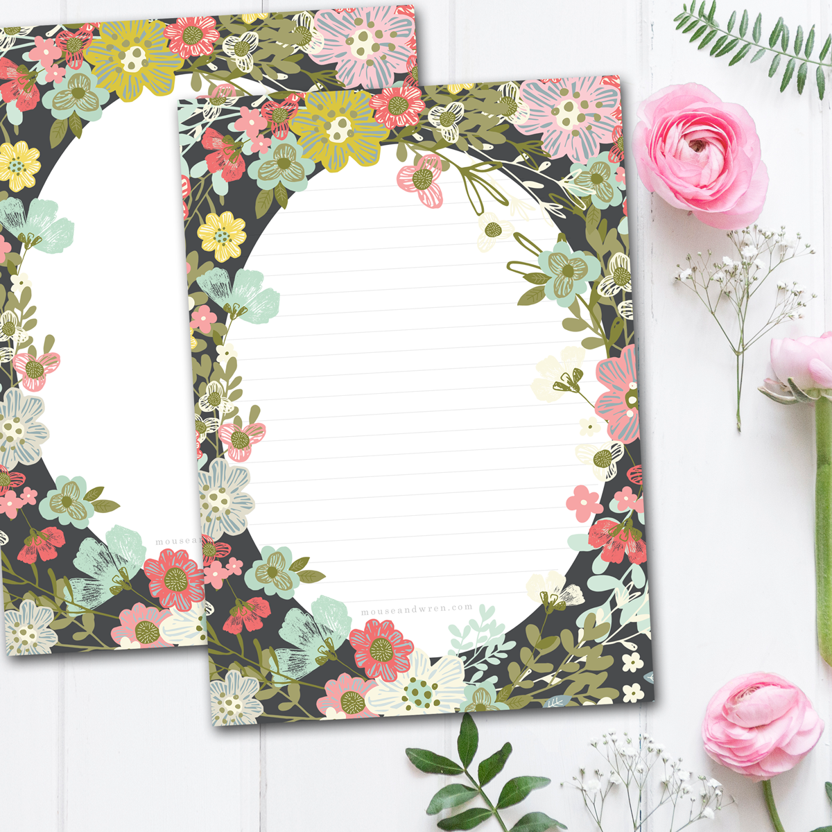 Charlotte Letter Writing Paper