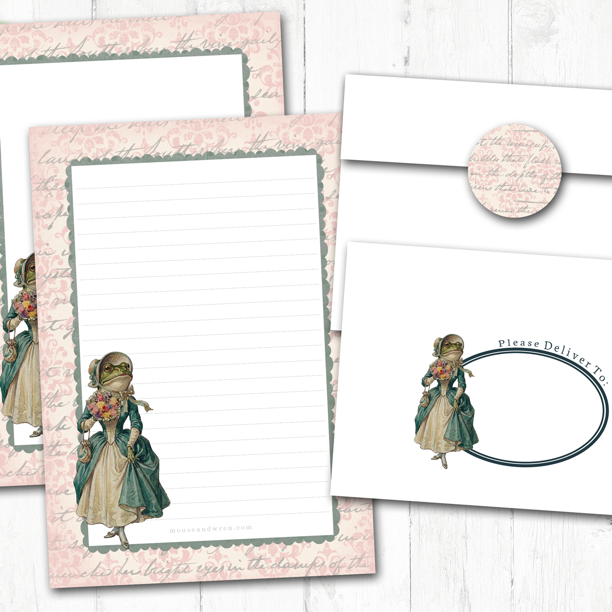 Madame Grenouille Correspondence Set